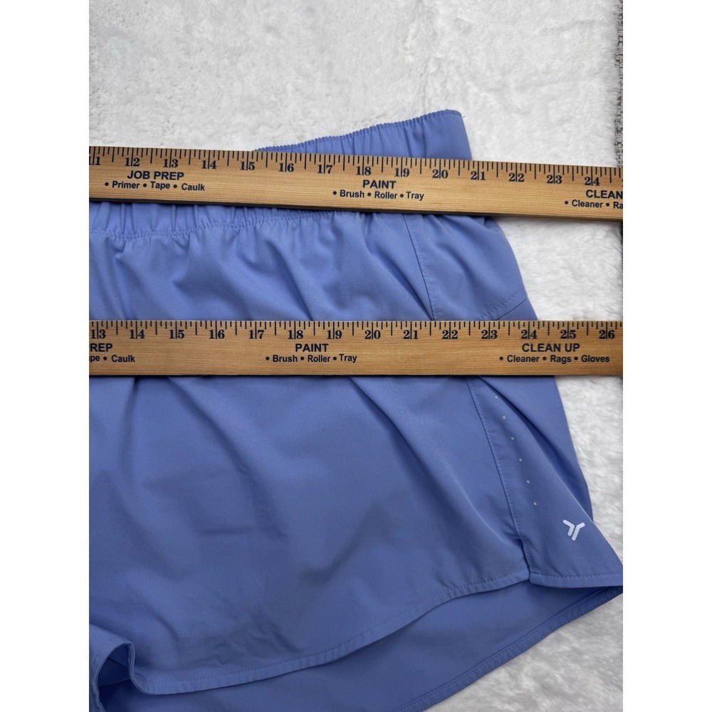 Old Navy Active Quick Dry Running Shorts Lined Lightweight XXL Blue Zip Pocket - Picture 6 of 10